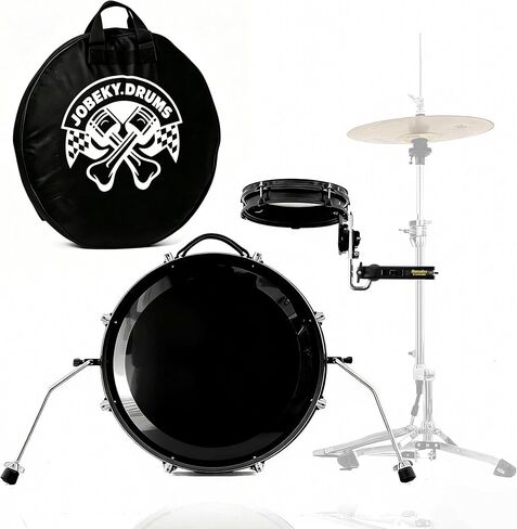 مجموعة الطبول المحمولة من سلسلة Traveler، طبلة UFO Gong Bass 20x3.5، Snare 10x1.5، أغطية من الفولاذ الكربوني، مع مجموعة عجلات دوارة in Kuwait