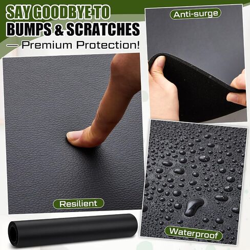 Teenyyou Washer Dryer Anti Vibration Mat, 63 x 29.5 Inch PVC Washing Machine Mat, Shock Absorbing and Noise Reducing Pad, Foldable Waterproof Non-Slip Floor Protector for Laundry Under Dryer in Kuwait