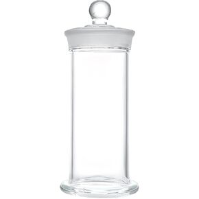 Glass Specimen Bottle, 1 Pcs Wide Mouth Clear Display Jar, 2.4 x 5.9 in 6 x 15 cm, 14.2 fl oz 420 ml Cylindrical Tank with Wide Base, High Transparency, for Lab Sample, TLC Developing Glass Jar in Saudi Arabia