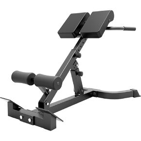 مقعد Hyperextension قابل للتعديل، كرسي روماني قابل للطي، معدات تمديد الظهر، أسود، تمرين الصالة الرياضية المنزلية in Kuwait