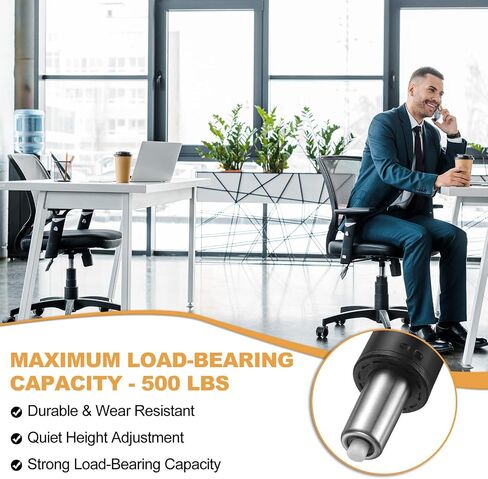 uxcell Office Chair Gas Cylinder, 20.1 Inch Class 2 Gas Cylinder Replacement Universal Hydraulic Pneumatic Lift Piston for Office Gaming Chair Desk Stools, Black in Kuwait