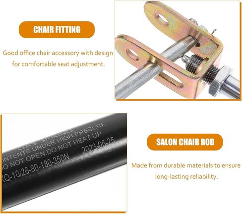 Totority Gas Spring Strut Replacement for Salon Chairs Barber Chair Pump Rod Adjustable Support for Chair Repair and Height Adjustment in Kuwait