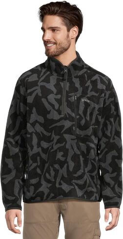prAna Men's Tuff Fluff Half Zip in Kuwait