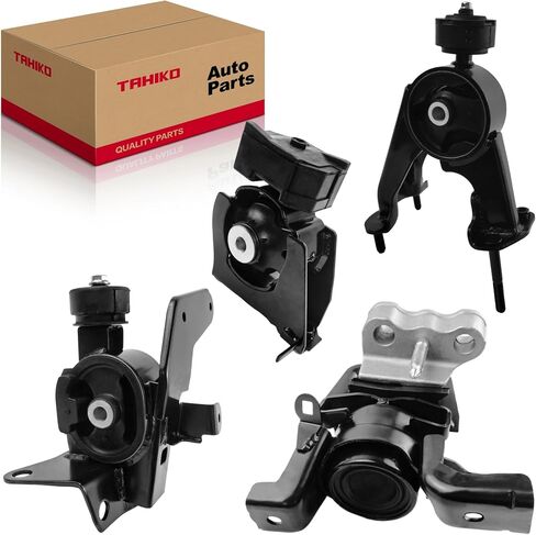 4PCS Engine Motor & Trans Mount Set Compatible with Pontiac Vibe 1.8L FWD 2009 2010 Corolla / Matrix 1.8L 2009 2010 2011 2012 2013 with Automatic Trans Mount for A62015 A62023 A62027 A62022 in Saudi Arabia