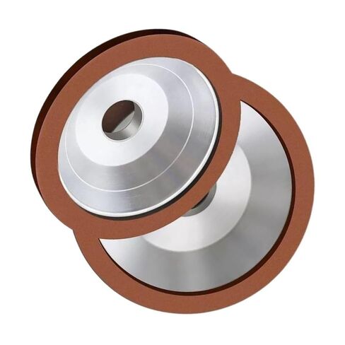 Bowl Shaped Resin Bond Diamond Grinding Wheel for Knife Sharpener - 1PC(1500Grit D100x10x3mm) in Saudi Arabia