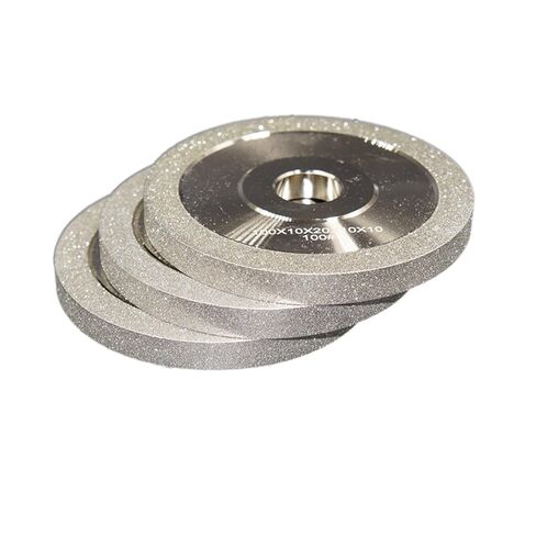 100mm Diamond Grinding Flat Wheel - 4 Inch CBN Sharpener Disc for Ceramic, Tungsten, Steel, and Jade-1pc(200Grit) in Saudi Arabia