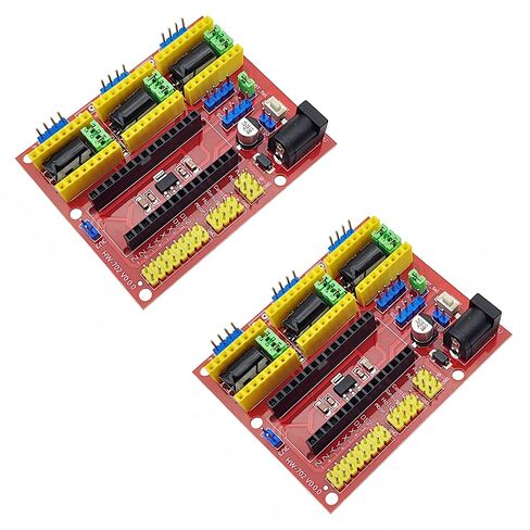 2 قطعة V4 CNC درع V4.0 آلة الحفر لوح تمديد للطابعة ثلاثية الأبعاد A4988 محرك متدرج سائق in Kuwait