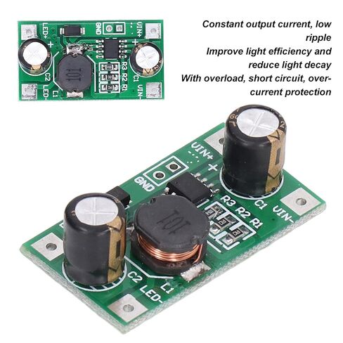 AUNMAS 6PCS 3W/2W LED Driver Module, Constant Current Module PWM Control 700mA Dimming DC 5-35V Input in Kuwait