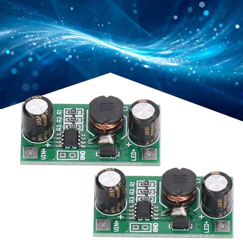 AUNMAS 6PCS 3W/2W LED Driver Module, Constant Current Module PWM Control 700mA Dimming DC 5-35V Input in Kuwait