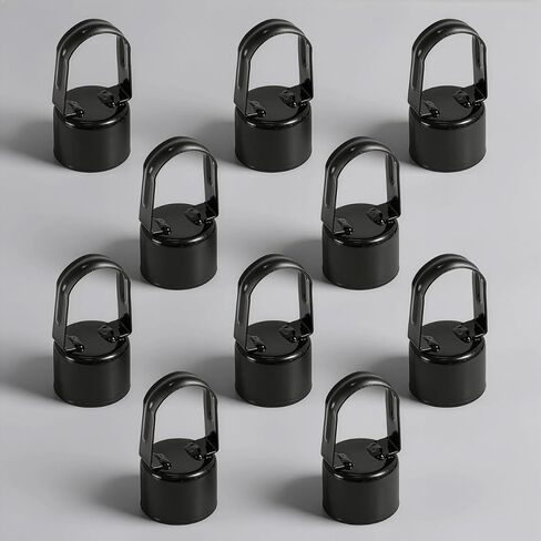 Fencer Wire Silver Galvanized Chain Link Fence Eye Top Rail Cap, Use for 1-7/8" Outside Diameter Post and 1-5/8" Top Rail, Loop Cap, Chain Link Fence Parts, Hardware for Gate, Post, 10 pc Set in Kuwait