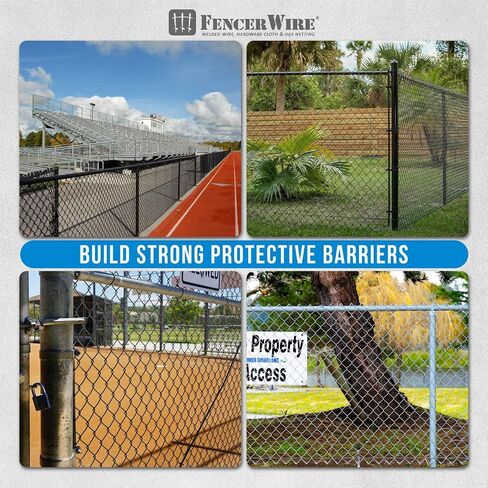 Fencer Wire Silver Galvanized Chain Link Fence Eye Top Rail Cap, Use for 1-7/8" Outside Diameter Post and 1-5/8" Top Rail, Loop Cap, Chain Link Fence Parts, Hardware for Gate, Post, 10 pc Set in Kuwait