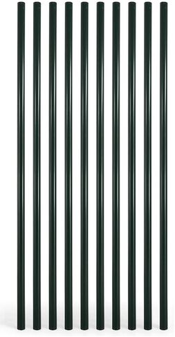 Fencer Wire Silver Galvanized Chain Link Fence Eye Top Rail Cap, Use for 1-7/8" Outside Diameter Post and 1-5/8" Top Rail, Loop Cap, Chain Link Fence Parts, Hardware for Gate, Post, 10 pc Set in Kuwait