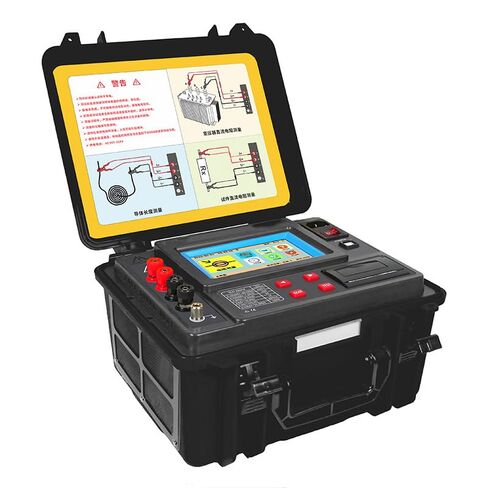 Transformer DC Winding Resistance Meter with Bluetooth Communication | Test Method Precision Four-wire Method, Simultaneous Detection Via 2 A/D Channels Temperature Measurement Range -55°C~125°C in Kuwait