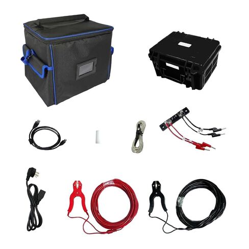 Transformer DC Resistance Tester Meter with Precision 4-Wire Method | LCD Touchscreen Built-in Printer Test Current AUTO 10A 5A 1A 200mA 10mA Resistance 0.10mΩ~50.00kΩ Output Voltage 24V Max. in Kuwait