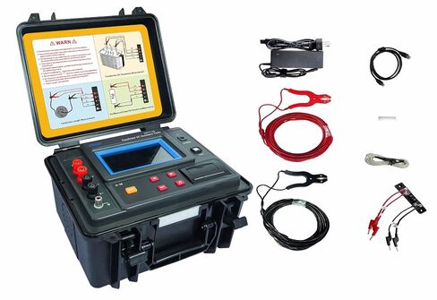 Digital Transformer DC Winding Resistance Meter with Range 50.00kΩ | Test Current Range AUTO,10A,5A,1A,200mA,10mA for Measuring Transformer Winding Resistance And Conductor DC Resistance in Kuwait