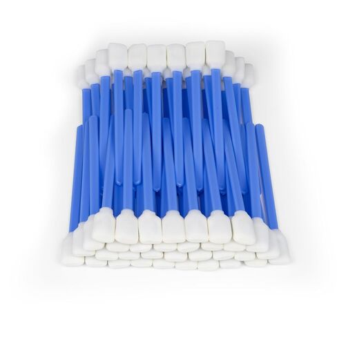 500 PCS 5.1" Square Rectangle Foam Cleaning Swab Sticks - Blue | Cleaning Swab Sticks for Solvent Format Inkjet Printer Roland Optical Equipment in Kuwait