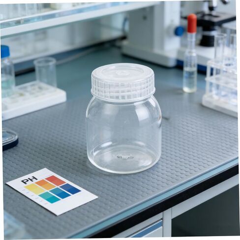 INOOMP 5pcs Wide Mouth Sample Storage Bottles 350ml PC Plastic Lab Bottles for Cell and Plant Tissue Culture with Easy Handling for Biological Engineering and Teaching in Kuwait