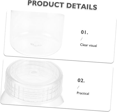 INOOMP 5pcs Wide Mouth Sample Storage Bottles 350ml PC Plastic Lab Bottles for Cell and Plant Tissue Culture with Easy Handling for Biological Engineering and Teaching in Kuwait