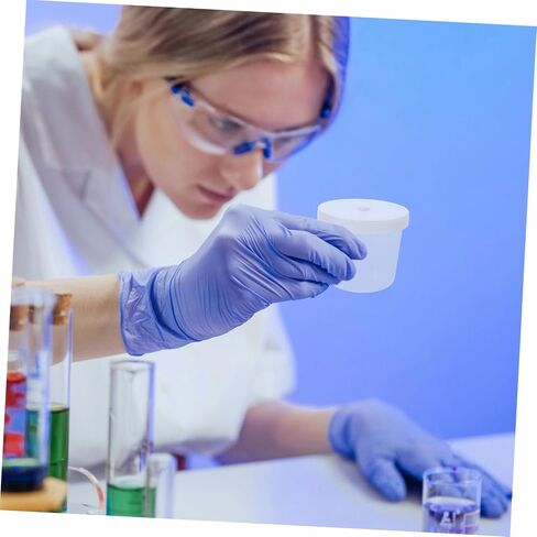 6 عبوات من زجاجات العينات البلاستيكية سعة 480 مل مع أغطية تهوية لتدوير الهواء، وحاويات زراعة الأنسجة ذات الفم الواسع من البولي بروبيلين لنمو النبات والتحليل المختبري in Kuwait