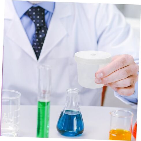 6 Pack 480ml Wide Mouth Plant Tissue Culture Jars with Vent Caps, Pp Plastic Sample Storage Bottles for Plant Growth and Laboratory Experiments, Excellent Visibility and Leak in Kuwait
