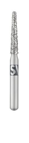 SS White 856-016SC Piranha Diamond استخدام مريض واحد لأسنان الأسنان، حبيبات خشنة للغاية، طول 22 مم، طول العمل 8 مم، قطر الرأس 1.6 مم، قطر الطرف 1 مم، شكل مستدق الطرف الدائري (عبوة من 25 قطعة) in Kuwait