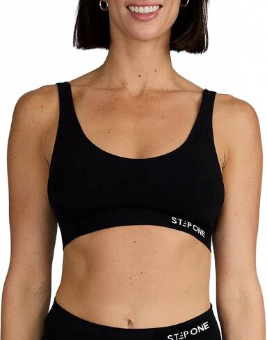 STEP ONE Smoothfit Bra 1 Pack, Viscose from Bamboo, Ultra-Soft Padded Bralette, Lifts and Supports, Soft, Moisture Wicking in Saudi Arabia