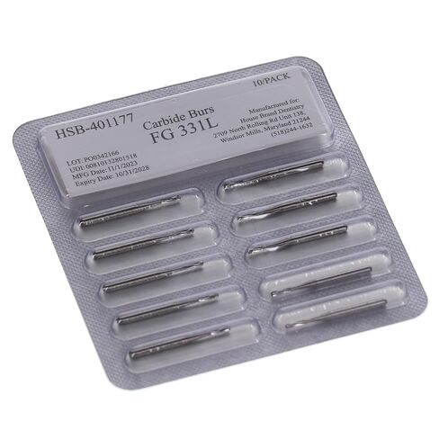 401177 HSB FG طويل #331 أزيز كربيد على شكل كمثرى 100/Pk in Kuwait