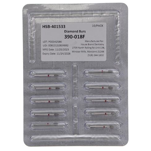 401533 HSB FG 390-018F أزيز ألماس ذو حبيبات دقيقة لهب 10/عبوة in Kuwait