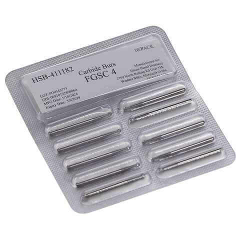 411182 HSB FG #4 أزيز كربيد مستديرة الطول جراحيًا 10/Pk in Kuwait