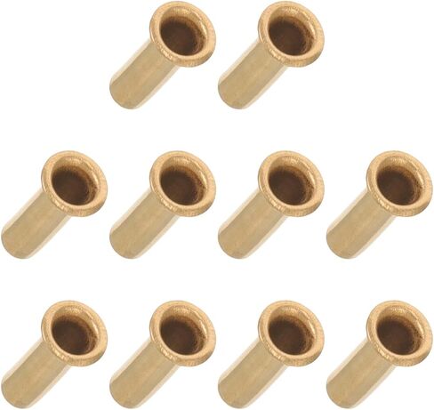 BESPORTBLE Copper Fitting Compression Ferrules Easy Installation and Replacement 10pcs for Oil Tubing and Pipes Suitable for Pneumatic and Hydraulic Systems in Kuwait