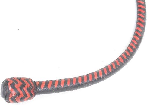 Kangaroo Hide Leather Snake Style Whip 4 Foot 12 Plaits with Complete Leather Flexible Belly & Bolster Inside Hand Crafted for Equestrian and Outdoor Sport. in Kuwait