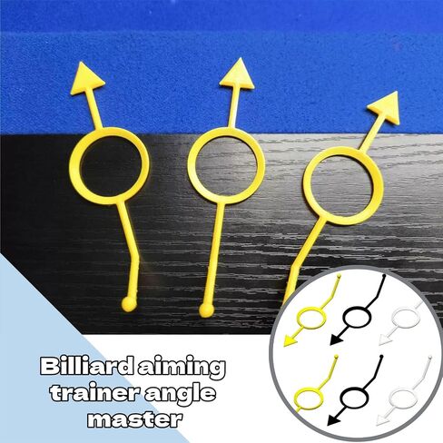 6 قطعة أدوات تدريب البلياردو أدوات تدريب البلياردو العملية ملحقات مدرب الزوايا للمبتدئين إلى اللاعبين المتوسطين in Kuwait
