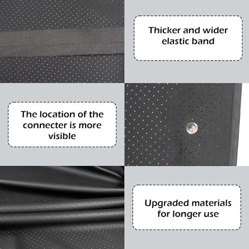NIULAFR Grounding Mat for Bed, 54x78 Inch Carbon Leather Pad with 15ft Grounding Cable in Kuwait