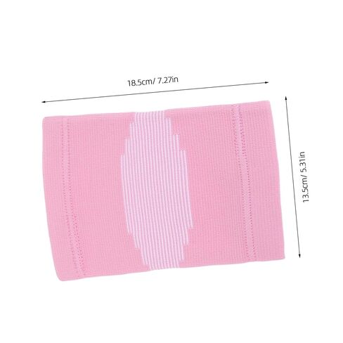 MAGICLULU 2 Pairs Sports Knee Pads for Youth, Breathable Nylon Sleeve with Anti-slip Support, Easy Wearability for Basketball and Soccer Outdoor Activities in Kuwait