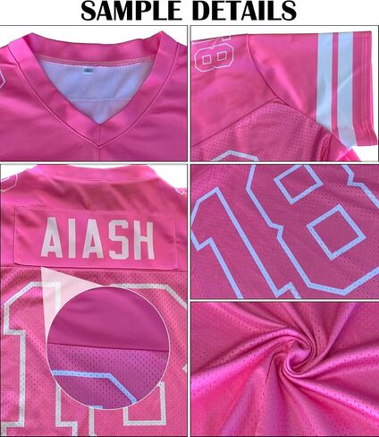 مخصص الرجال النساء الشباب كرة القدم جيرسي فارغة ، لطيفة Muticolor ، قميص رياضي رياضي شخصية مخيط رقم الاسم المطبوع in Kuwait