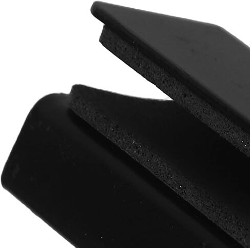 Homoyoyo 4pcs Sliding Glass Door Handle Replacement with Cold Rolled Steel Clips for 4-6mm Thick Glass, Secure and Reliable Clamp on Handles for Home Use and Commercial Settings in Kuwait