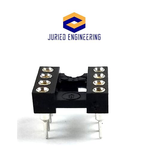 RC4558P IC مضخم تشغيلي مزدوج ومآخذ DIP ذات 8 سنون مع دبابيس اتصال آلية صديقة للوحة التجارب (عبوة من قطعتين) in Kuwait