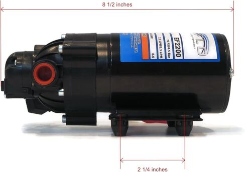 مضخة غشاء 12 فولت من ماستر إم إف جي، 2.2 جرام في الدقيقة (EF2200-BOX) in Kuwait