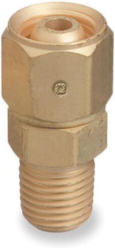 Radnor 64003979 #104 A Left Hand Male X B Left Hand Female Brass Hose Adapter For Acetelyen And Fuel Gases in Kuwait