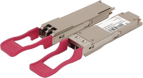 1pcs Used QSFP56 Optical Transceiver Module for 9000 Series Switches 200GBASE-FR4 2km 1310nm Dual LC Compatible 4G 3G in Kuwait