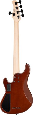 Cort GBFUSION5ABB GB Series Fusion 5 String Bass Guitar, Antique Brown Burst in Kuwait