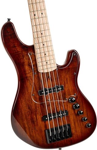 Cort GBFUSION5ABB GB Series Fusion 5 String Bass Guitar, Antique Brown Burst in Kuwait