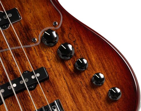 Cort GBFUSION5ABB GB Series Fusion 5 String Bass Guitar, Antique Brown Burst in Kuwait
