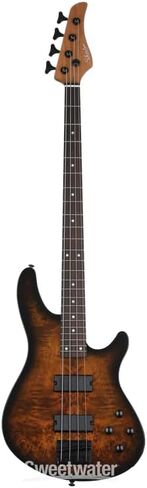 Schecter C-4 Standard Electric Bass - Tobacco Burl in Kuwait