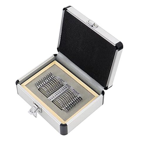 22PC Optical Trial Lens Set Optical Equipments Progressive Trial Lens Set Aluminium Tray and Case Ophthalmic in Kuwait