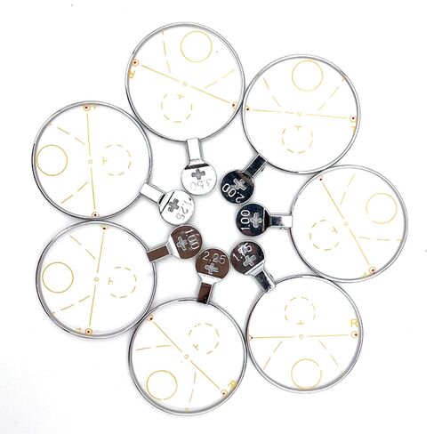 22PC Optical Trial Lens Set Optical Equipments Progressive Trial Lens Set Aluminium Tray and Case Ophthalmic in Kuwait