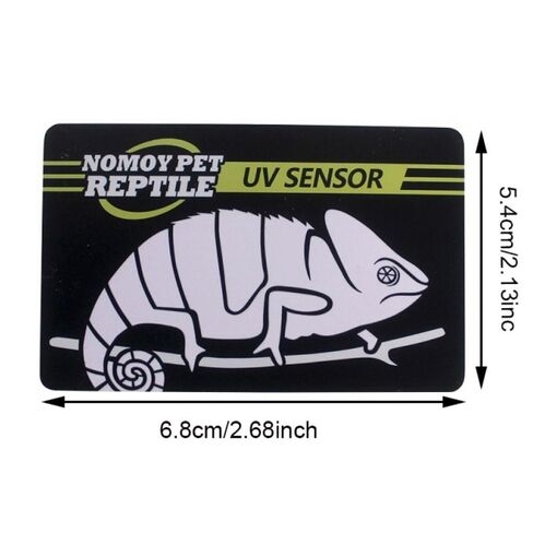 Uvb Tester Reptile Uva Uvb Fluorescent Lamp Tester Card Reptile Lamp Uv Sensor Quick Test Meter Pet Supplies(1pc) in Kuwait