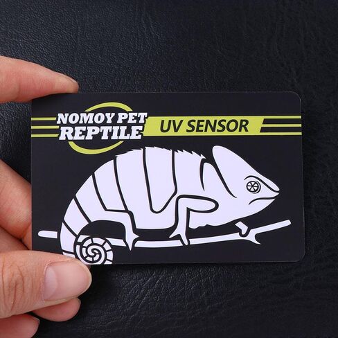 Uvb Tester Reptile Uva Uvb Fluorescent Lamp Tester Card Reptile Lamp Uv Sensor Quick Test Meter Pet Supplies(1pc) in Kuwait