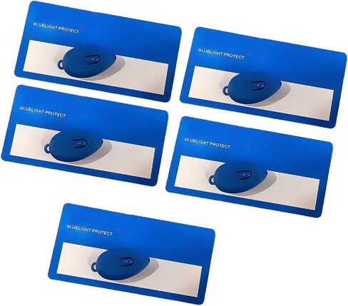 kobeIeen Blue Light GlassesTest Set Anti-Blue Light Tester Detection Card Blue Light Generators Anti-Radiation Glasses Detection in Kuwait