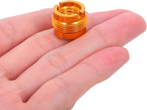 GANAZONO 6pcs 3/8 to 5/8 Inch Microphone Screw Adapter Threaded Nut Converter for Mic Stand Lightweight Copper Mic Stand Mount Adapter for Live Streaming and Recording Studio in Kuwait